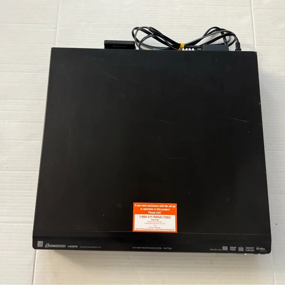 Panasonic Black DVD Sound System
